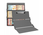 WhiteCoat Clipboard® Trifold - Silver Flight Medic Edition